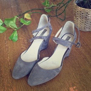 Cole Haan Lacey Suede work pumps